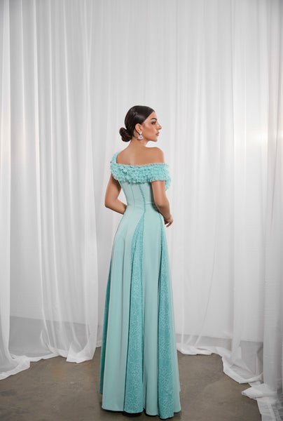 Teal dress