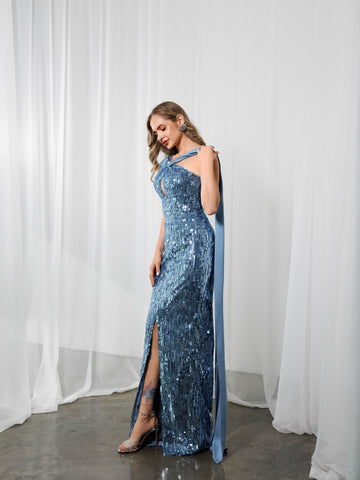 Sequenced dress
