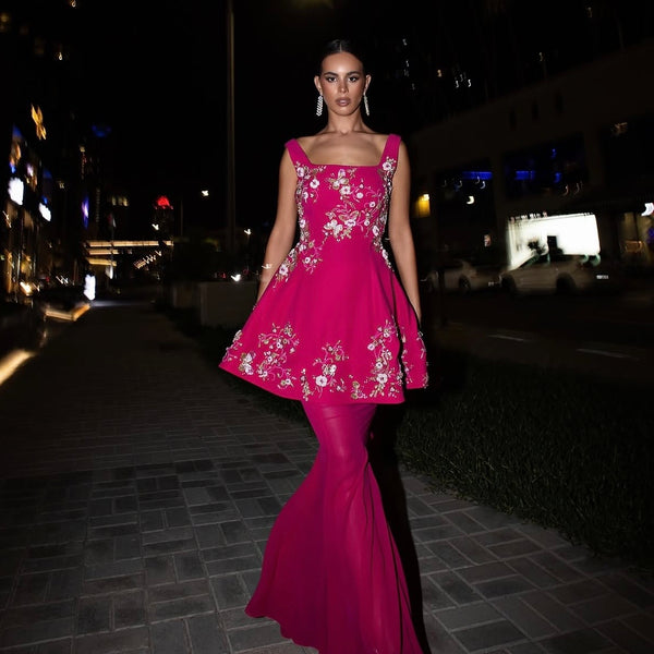 Fuchsia dress