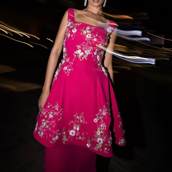 Fuchsia dress