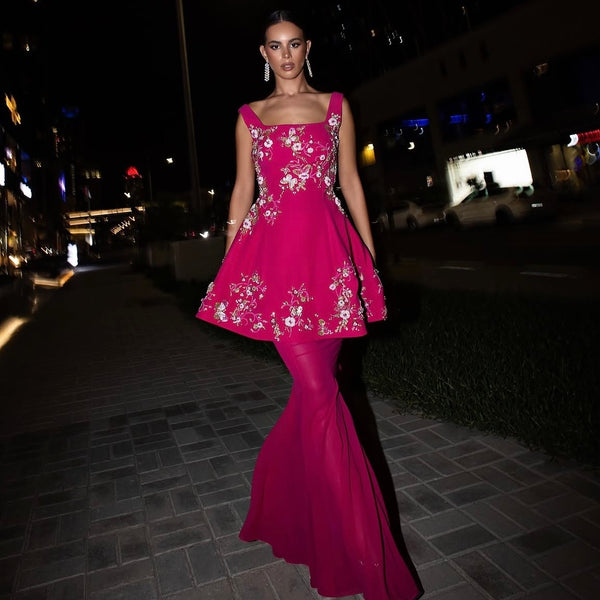 Fuchsia dress