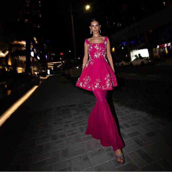 Fuchsia dress