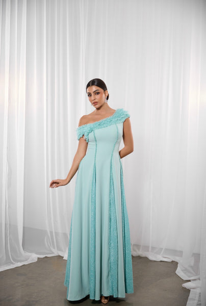 Teal dress