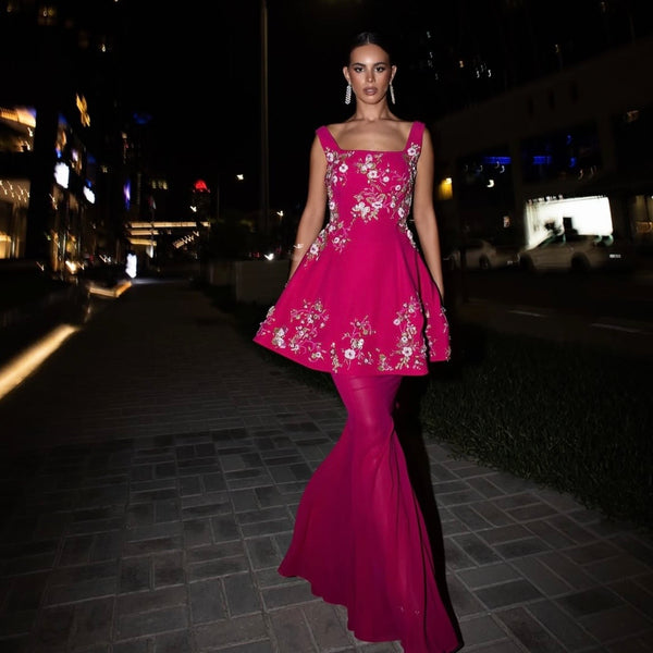 Fuchsia dress