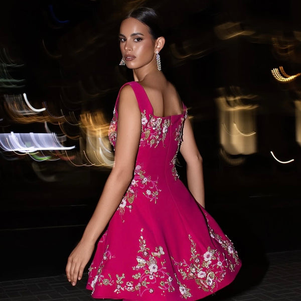 Fuchsia dress