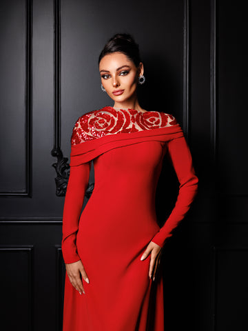 Red dress