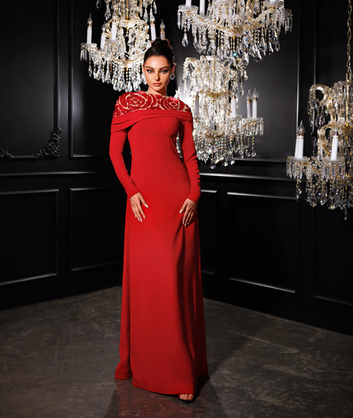 Red dress